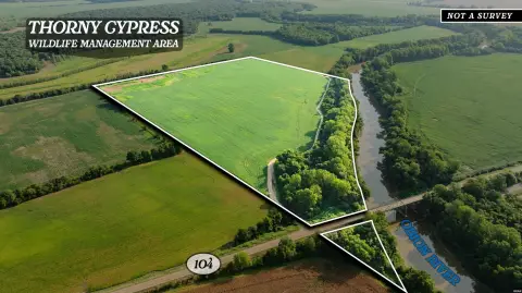 Waterfowl Farm Along River