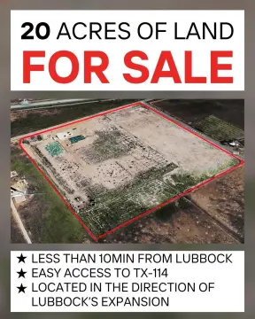 20 Acres Near Lubbock, TX