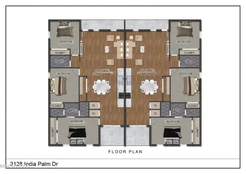 Cleared Multifamily Lot with Plans