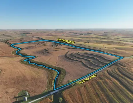 Farmland East of Oakland, Iowa