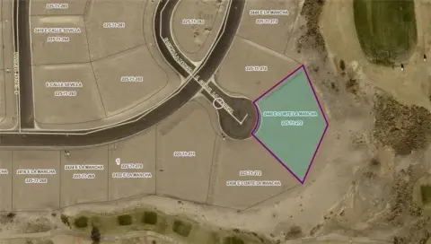 Cul-de-Sac Golf Community Home Site