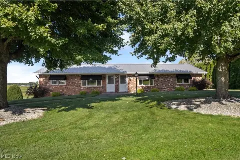 Brick Duplex with Attached Garages