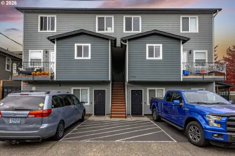 Quadplex with Bicycle Storage