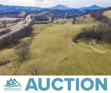 Farmland with Blue Ridge Views