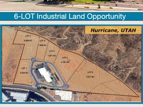 Hurricane, UT Industrial Land