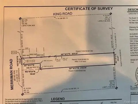 Wooded Land in Huron Township