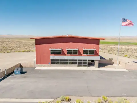 Carlin Industrial Facility with Crane