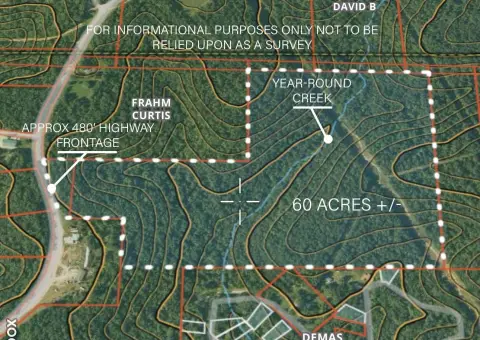 60 Acres with Highway Frontage