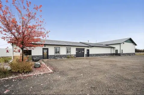 Flex Space with Fenced Storage Yard