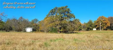 20 Acres with Outbuilding