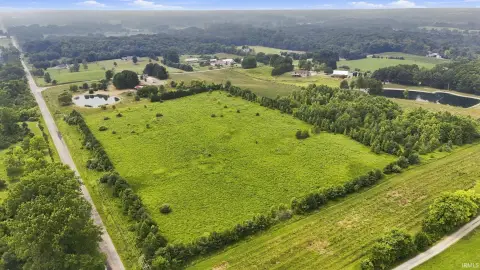 Tree-Lined Agricultural Land