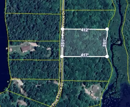 Wooded Waterfront Land