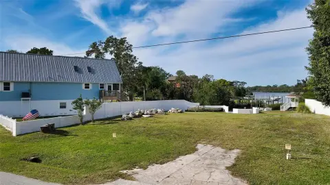 Waterfront Land with Seawall and Boat Lift