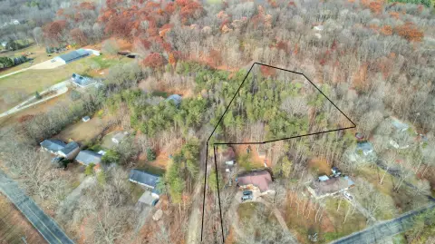 Wooded Lot Near Allegan Lake