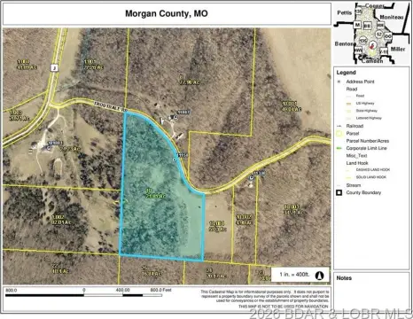 Versatile Acreage Near Paved Roads