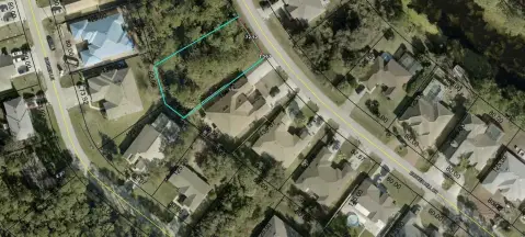 Oversized Duplex Lot in Palm Coast