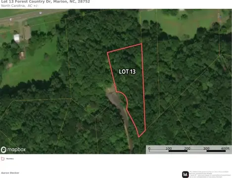 Marion, NC Wooded Homesite
