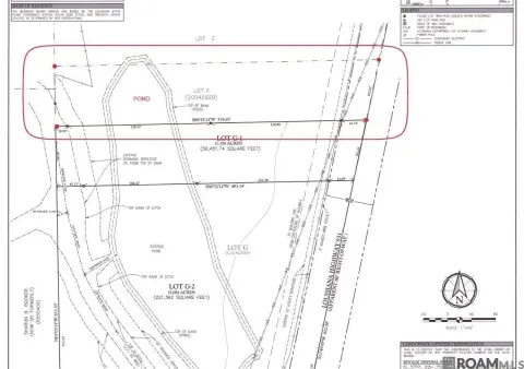 Prairieville Land in Hidden Acres