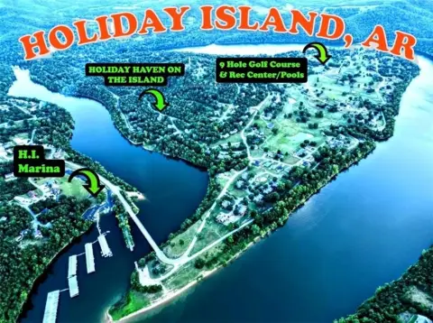 Holiday Island Lake Area Lot
