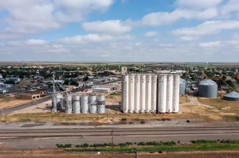 Grain Facility in Friona, Texas