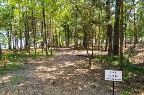 Waterfront Lot on Lake Bob