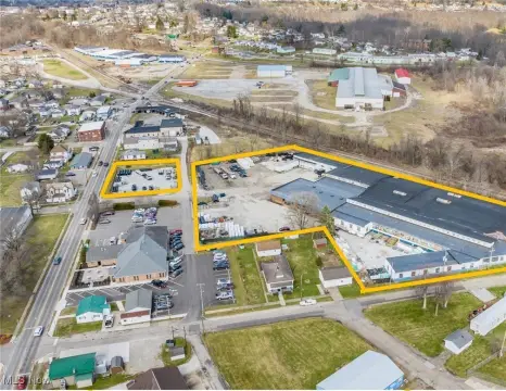 Fenced Warehouse with Loading Docks