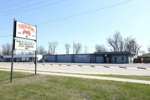 Thriving Bowling Alley with Restaurant