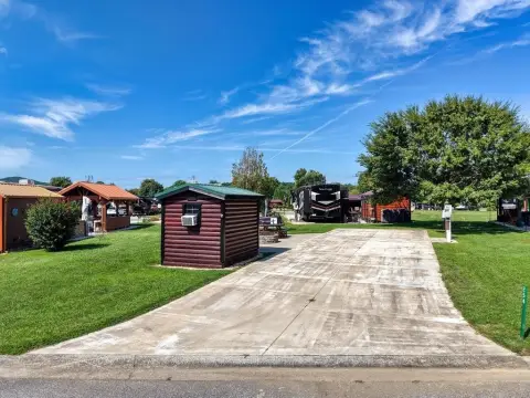 RV Lot in Blairsville, GA