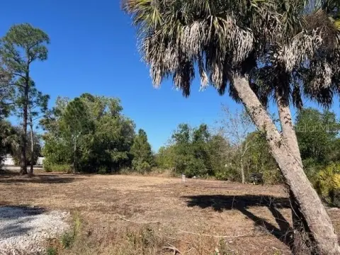 Punta Gorda Cleared Corner Lot