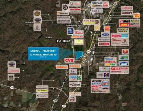 Ellijay Commercial Land For Sale