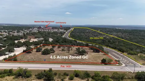 Commercial Land at Two-Road Intersection