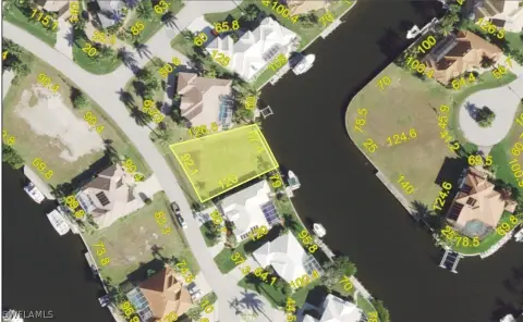 Punta Gorda Isles Canal Lot