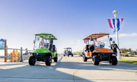 Oceanfront Golf Cart Rental Business