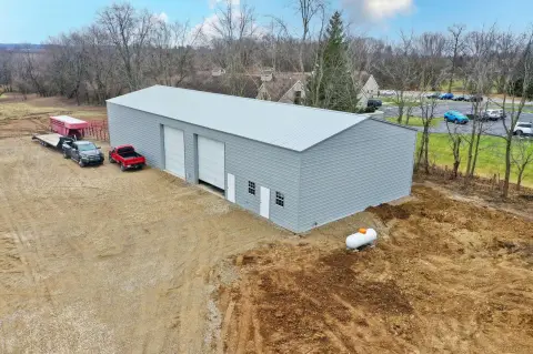 Versatile Land with Metal Building
