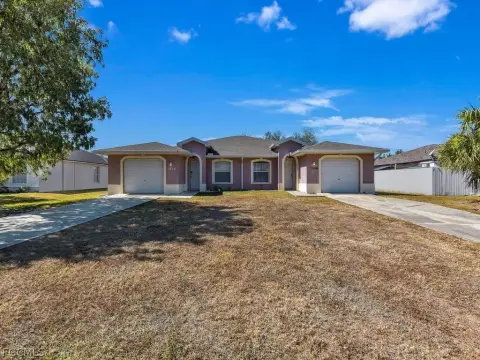 Cape Coral Duplex in Southeast