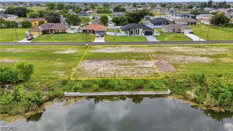 Waterfront Land with New Seawall