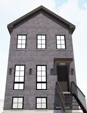 Contemporary Two-Flat in West Loop