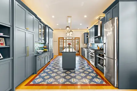 Restored Tudor Two-Family Home