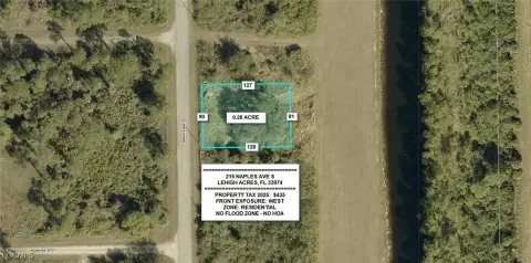 Waterfront Lot in Lehigh Acres