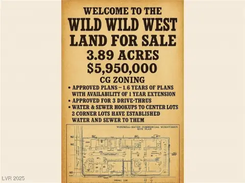 Las Vegas Commercial Land Parcel