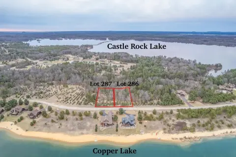 Wooded Lot Near Castle Rock Lake