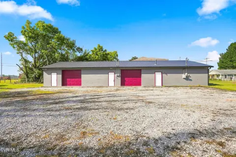 Warehouse with Oversized Garage Doors