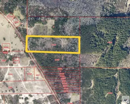 Wooded Recreation Land with Cabin Shell