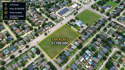 Commercial Land with Approved Plat