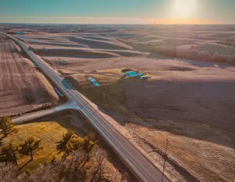 Farmland Near Marshalltown, Iowa