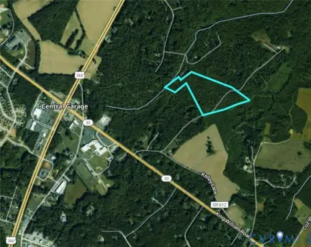 Wooded Land with Road Frontage