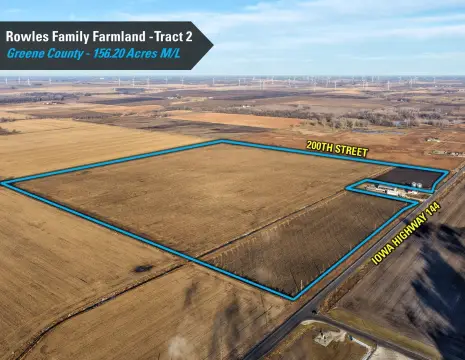 Farmland Near Grand Junction, Iowa