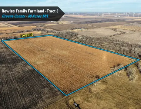 Iowa Farmland Auction - CRP Land