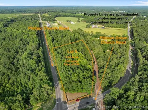 Raeford, NC Wooded Corner Lot