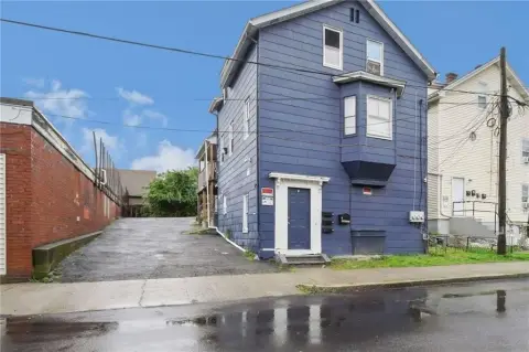 Pawtucket Triplex Near Train Station